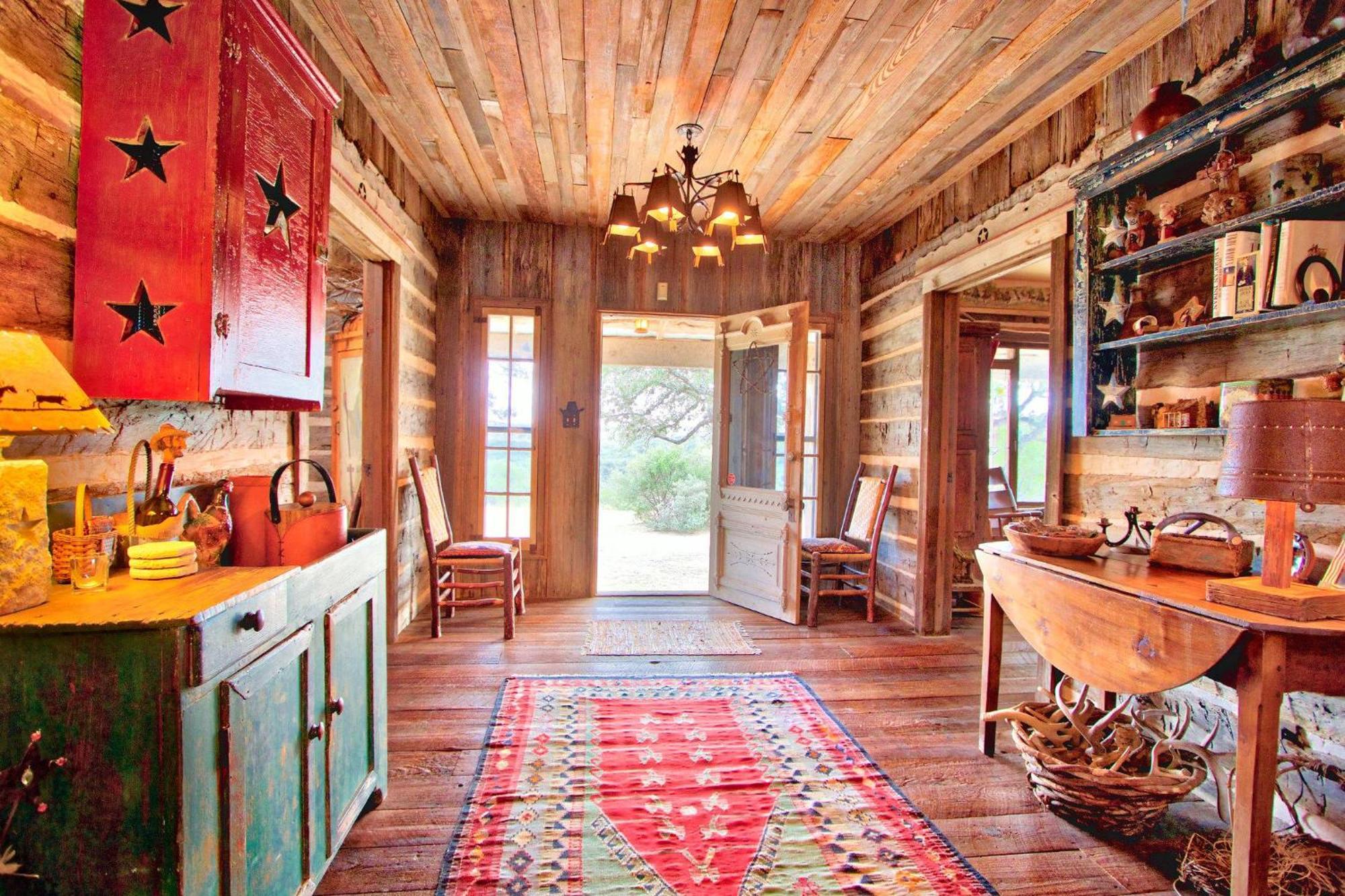 Log Cabin At Old Glory Ranch Wimberley Εξωτερικό φωτογραφία